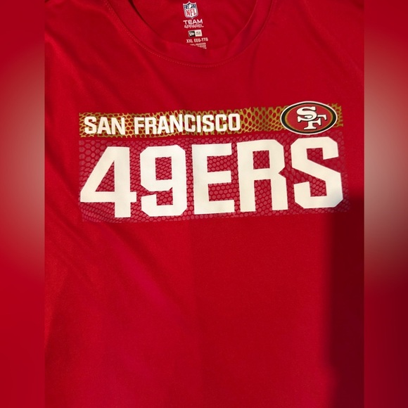 NFL 49ers DriTek Long Sleeve Shirt - Like New - Picture 3 of 6